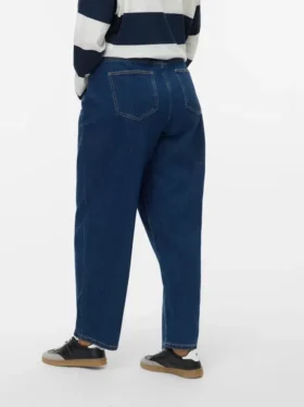 Jeans Vmcestelle a vita alta e vestibilità a botte