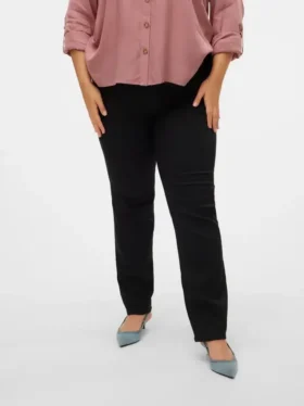 Jeans Vmcflash a vita media e vestibilità dritta