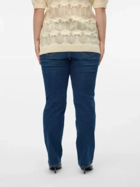 Jeans Vmcflash a vita media e vestibilità dritta