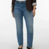 Jeans Vmcflash a vita media e vestibilità dritta