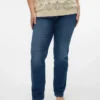 Jeans Vmcflash a vita media e vestibilità dritta