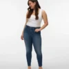 Jeans Vmcflash a vita media e vestibilità skinny