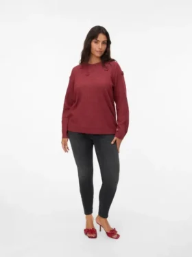 Jeans Vmcflash a vita media e vestibilità skinny