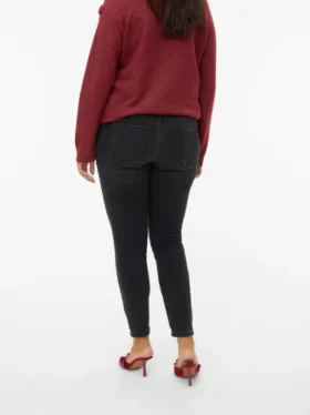 Jeans Vmcflash a vita media e vestibilità skinny
