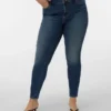 Jeans Vmcflash a vita media e vestibilità skinny