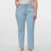 Jeans Vmcjakie a vita media e vestibilità dritta