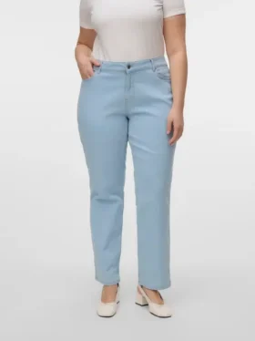 Jeans Vmcjakie a vita media e vestibilità dritta