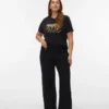 Jeans Vmckayla a vita alta e gamba larga