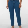 Jeans Vmclusia a vita alta con vestibilità Mom Fit