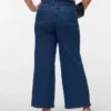 Jeans Vmclusia a vita alta e gamba larga