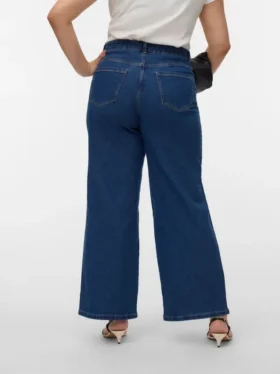Jeans Vmclusia a vita alta e gamba larga