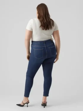 Jeans Vmcphia a vita alta e vestibilità skinny