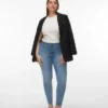 Jeans Vmcphia a vita alta e vestibilità slim