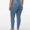 Jeans Vmcphia a vita alta e vestibilità slim