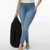 Jeans Vmcphia a vita alta e vestibilità slim