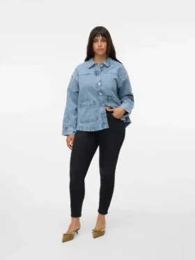 Jeans Vmcposh a vita media e vestibilità skinny