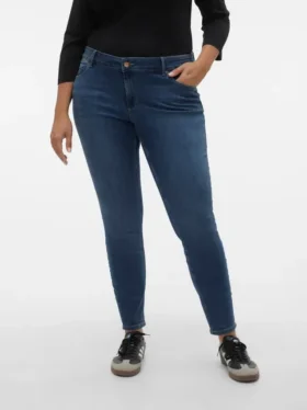 Jeans Vmcsela a vita media e vestibilità slim