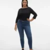 Jeans Vmcsela a vita media e vestibilità slim