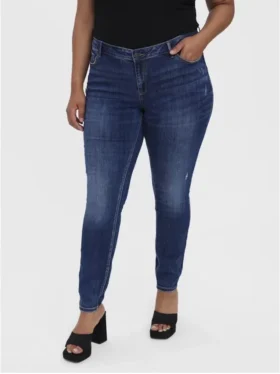 Jeans Vmcseven a vita media e vestibilità skinny