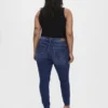 Jeans Vmcseven a vita media e vestibilità skinny
