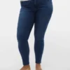 Jeans Vmctanya a vita media e vestibilità skinny