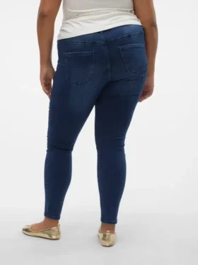 Jeans Vmctanya a vita media e vestibilità skinny