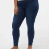 Jeans Vmctanya a vita media e vestibilità skinny