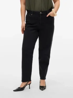 Jeans Vmctessa a vita alta con vestibilità «mom»