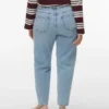 Jeans Vmctessa a vita alta con vestibilità «mom»