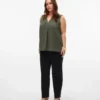Jeans Vmctessa a vita alta con vestibilità «mom»