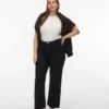 Jeans Vmctessa a vita alta e gamba larga