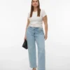 Jeans Vmctessa a vita alta e gamba larga