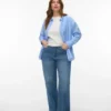Jeans Vmctessa a vita alta e gamba larga