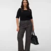 Jeans Vmctessa a vita alta e gamba larga