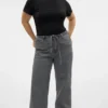 Jeans Vmctessa a vita alta e gamba larga