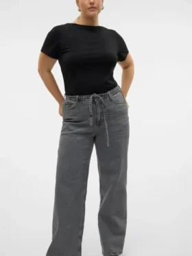 Jeans Vmctessa a vita alta e gamba larga