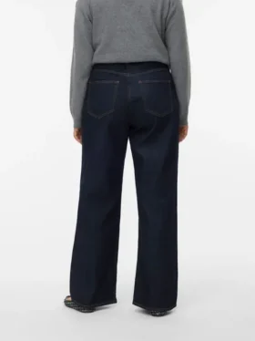 Jeans Vmctessa a vita alta e gamba larga