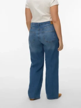 Jeans Vmctessa a vita alta e gamba larga