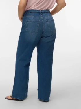 Jeans Vmctessa a vita alta e gamba larga