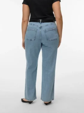 Jeans Vmctessa a vita alta e gamba larga