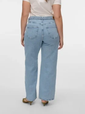 Jeans Vmctessa a vita alta e gamba larga