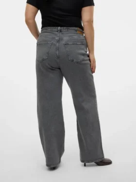 Jeans Vmctessa a vita alta e gamba larga