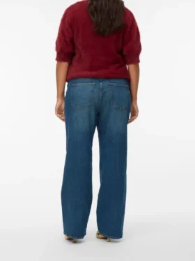 Jeans Vmctessa a vita alta e gamba larga