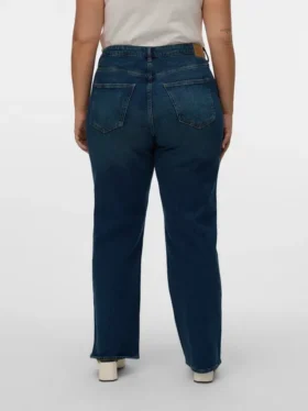 Jeans Vmctessa a vita alta e gamba larga