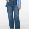 Jeans Vmctessa a vita alta e gamba larga