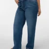 Jeans Vmctessa a vita alta e gamba larga
