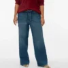 Jeans Vmctessa a vita alta e gamba larga