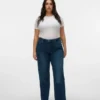 Jeans Vmctessa a vita alta e gamba larga