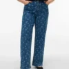 Jeans Vmctessa a vita alta e gamba larga