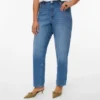 Jeans Vmctessa a vita alta e vestibilità «mom»